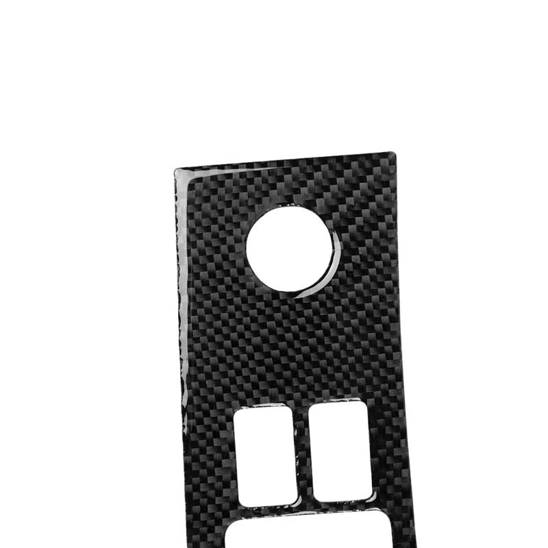 Carbon Fiber Door Window Switch Cover Trim fit for 03-08 Nissan 350Z
