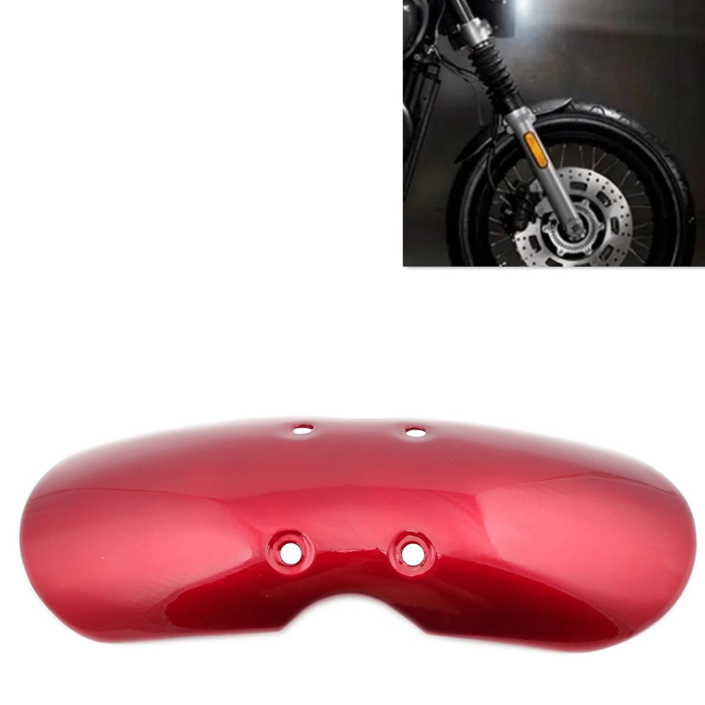 Fender Mudguard for Scrambler/Thruxton 900 (2001-2016) Red