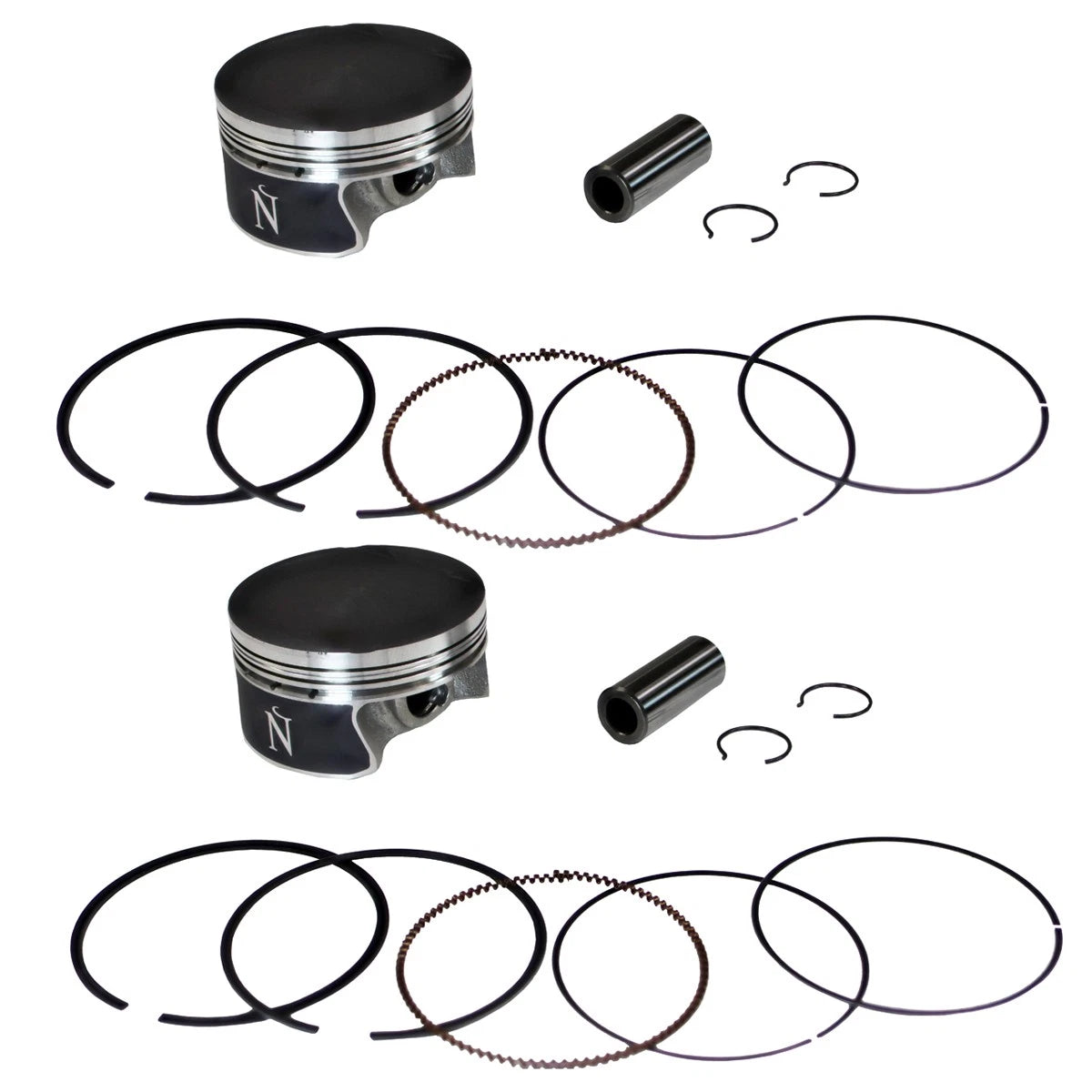2 x Namura 91mm Standard Bore Piston Kits for Can-Am Maverick 1000 (2013–2018)