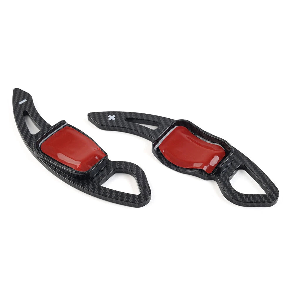 Steering Wheel Paddle Shifter Extensions Black for Volkswagen Golf Jetta (2006-2014)