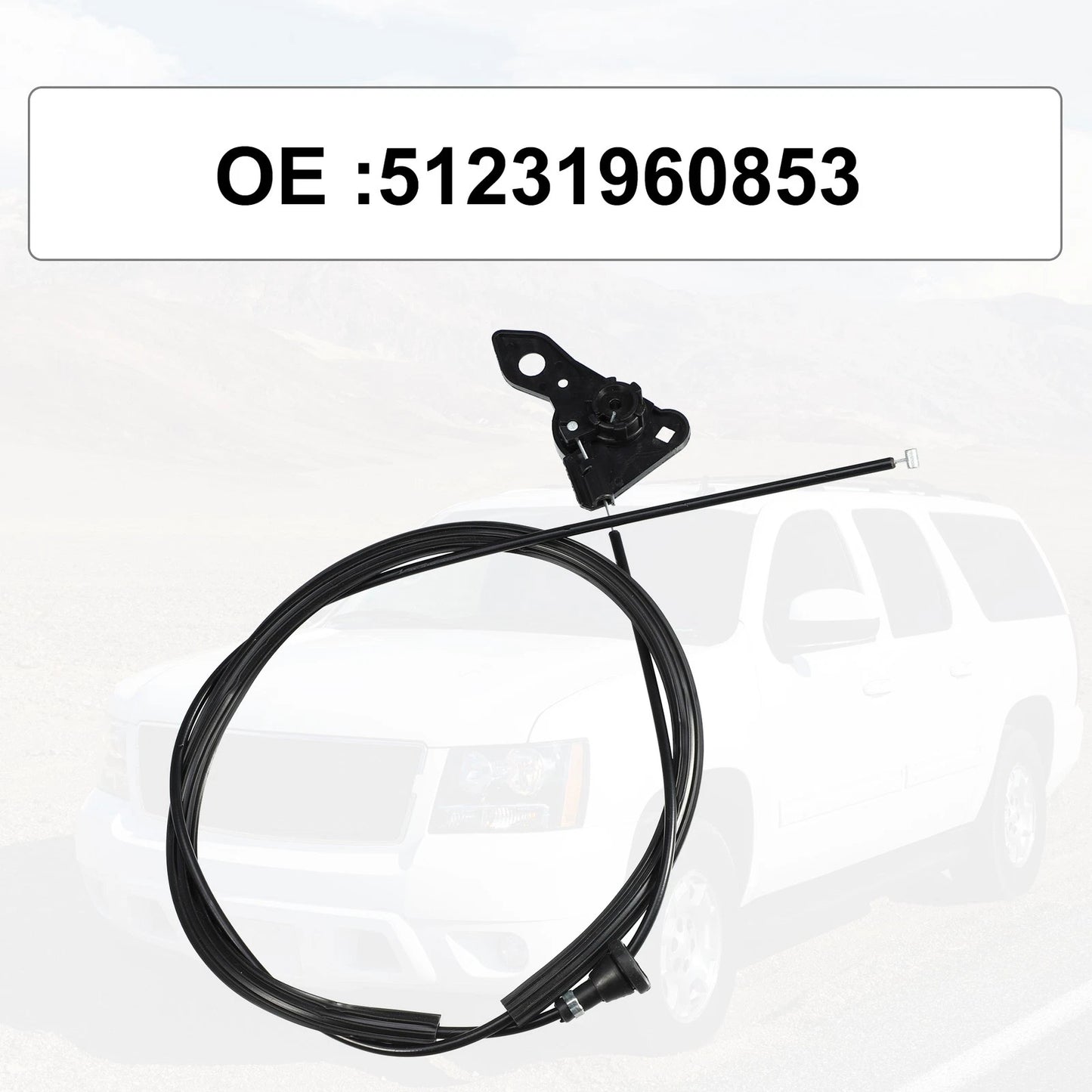 Hood Release Cable for BMW 318i (1992-1998)