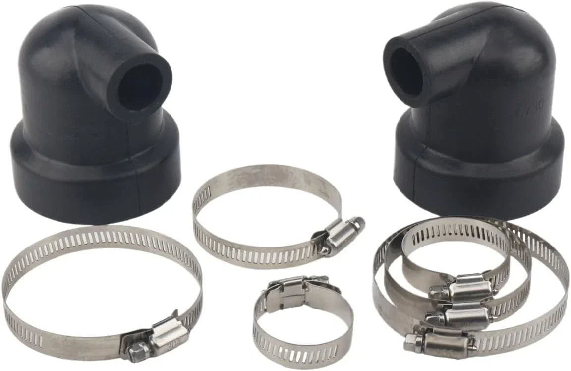 2Pcs Heat Exchanger End Cap for Volvo Penta MD2010/MD2020/MD2030 Motors