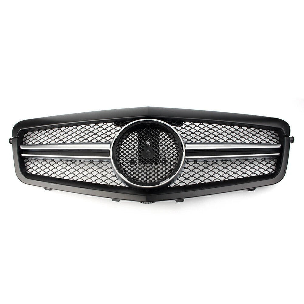 Front Bumper Upper Mesh Grille for Mercedes Benz E-Class W212 (2010-2013)