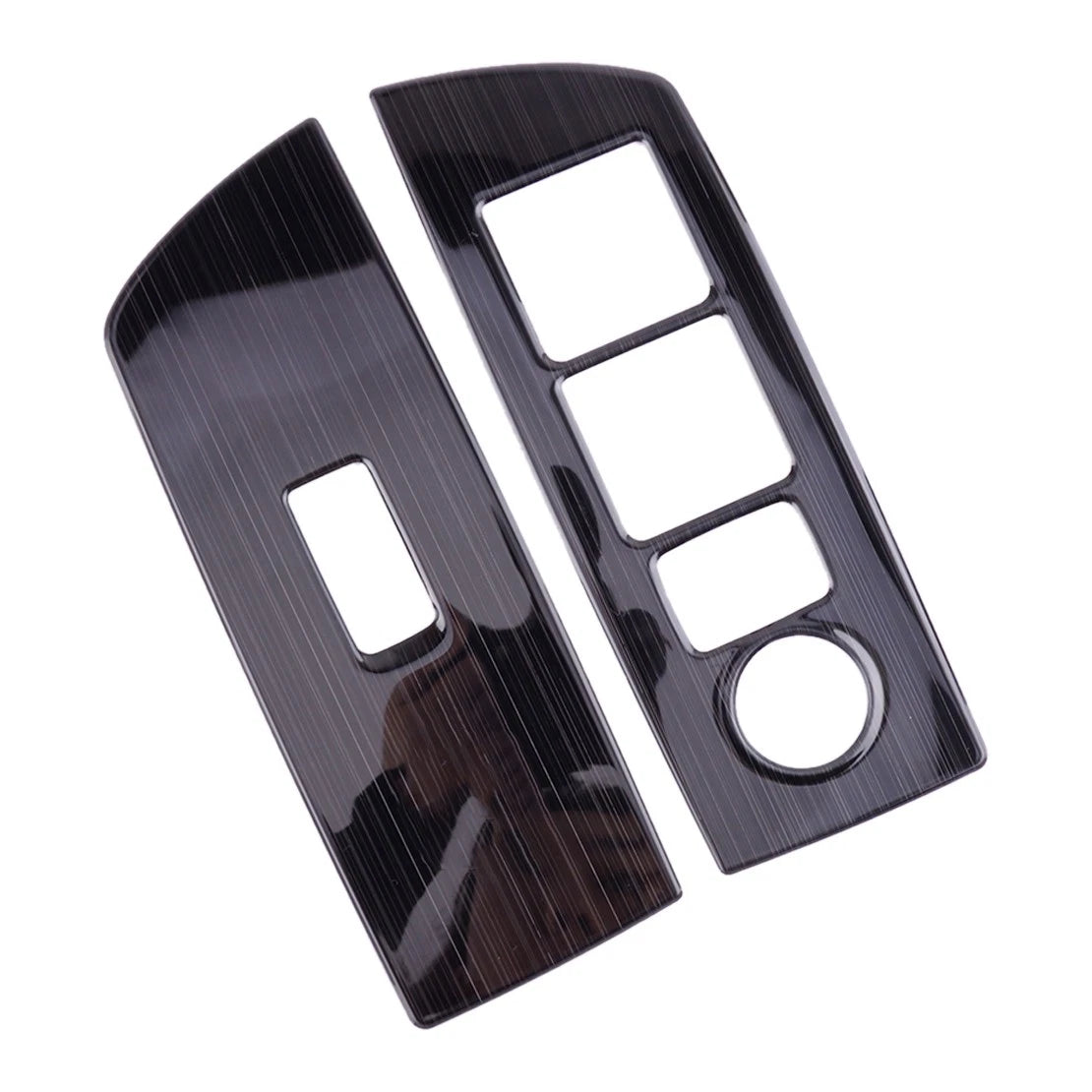 Black Titanium Window Switch Cover Trim for Mazda CX-9 (2016-2022)