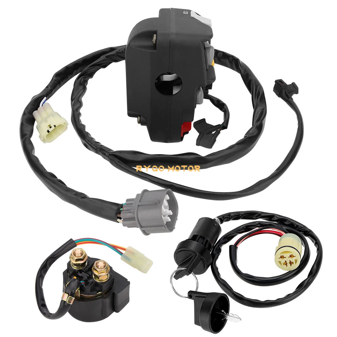Handlebar Key Starter Relay Switch for Honda Rancher
