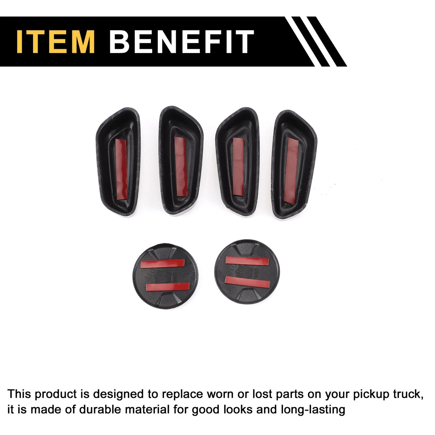 Carbon Fiber Seat Adjustment Knob Cover for Ford F-150 (2015-2024)