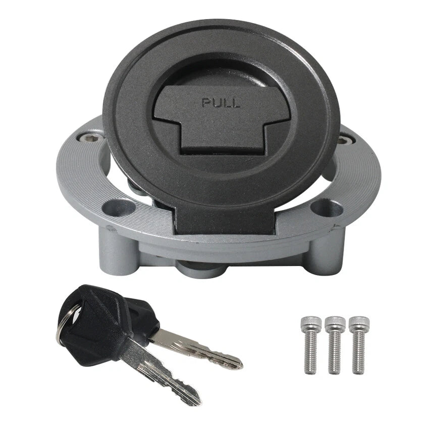 Fuel Gas Tank Cap Cover Keys for Yamaha FZ-10, XTZ1200, XJR1300, XVS1300A (2016-2023)