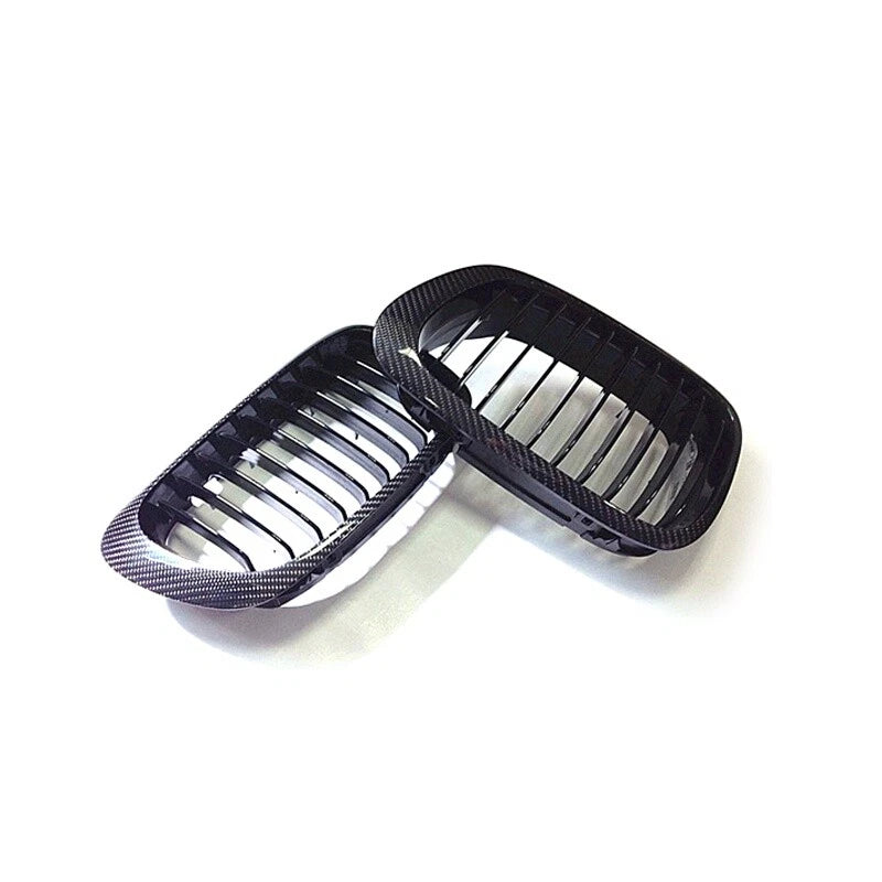 Carbon Fiber Front Grille Grill for BMW E46 3 Series Pre-LCI 99-01/M3 01-06