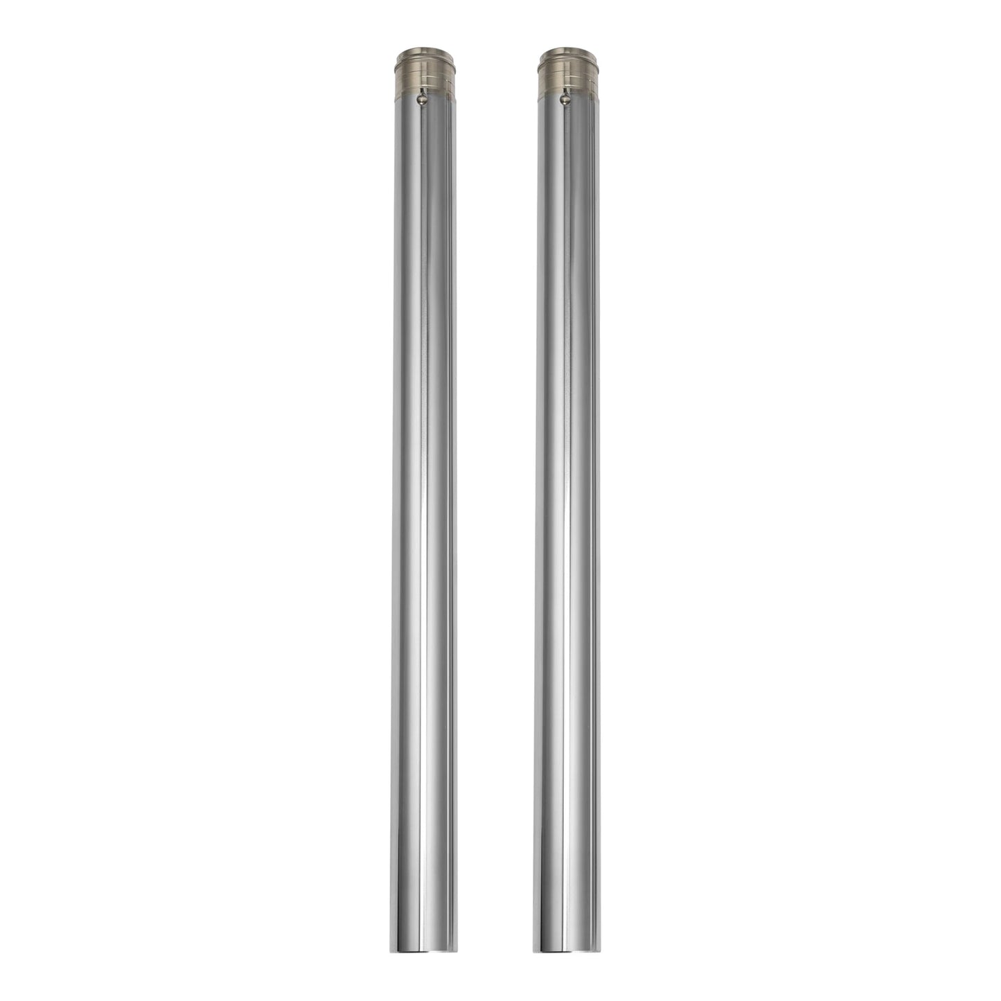 39mm Chrome Front Fork Tubes for Harley Sportster Iron 883 1200 (2016-2022)