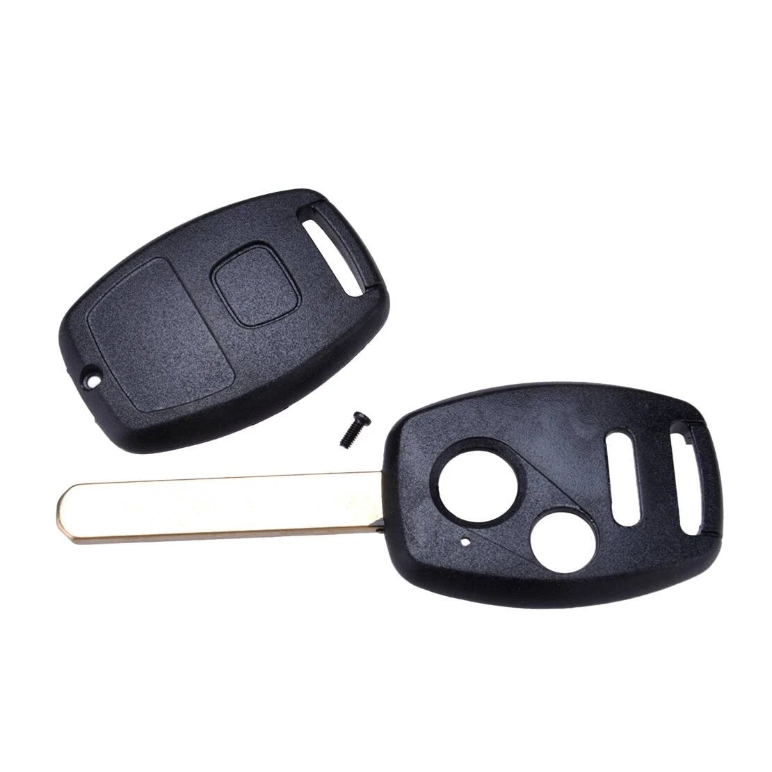 Radio Housing Ignition Key Blank 2 x Buttons for Honda Accord Civic Pilot
