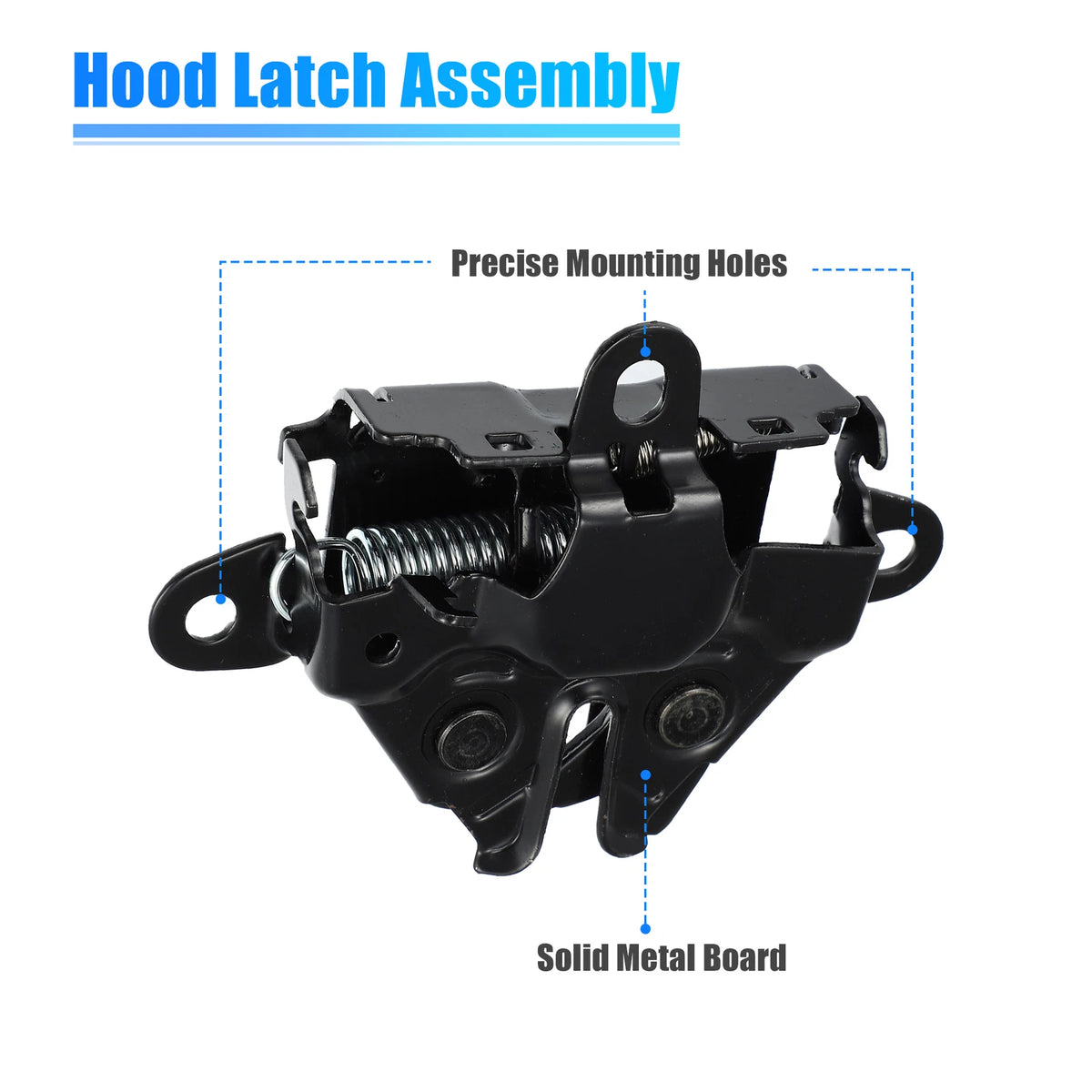 Metal Black Bonnet Latch Lock for Toyota Tacoma (2005-2011)