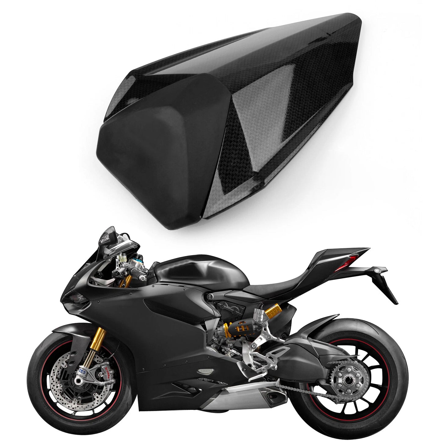Rear Seat Cover for Ducati 899 1199 Panigale (2012-2015)
