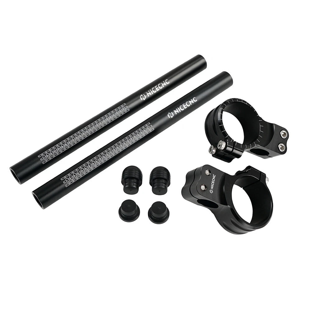 50mm Clip-On Handlebars for Suzuki GSXR600 GSXR750 GSXR1000 Hayabusa (2001-2023)
