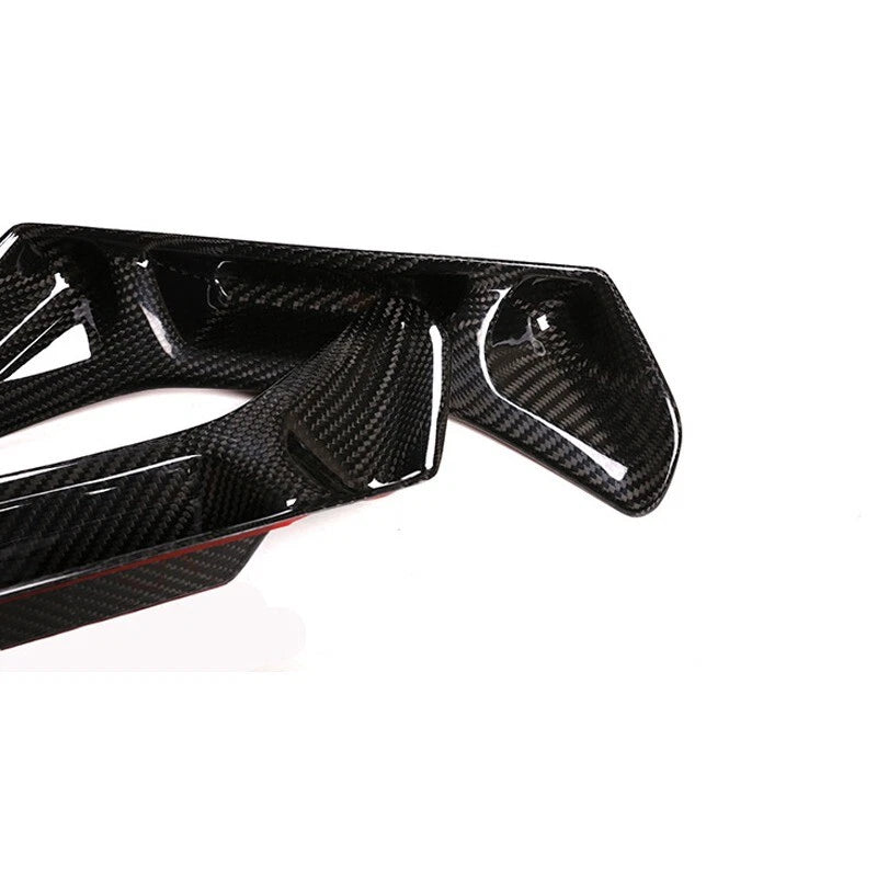 Real Carbon Fiber Seat Headrest Cover Trim for Toyota GR Supra A90 A91 20-24