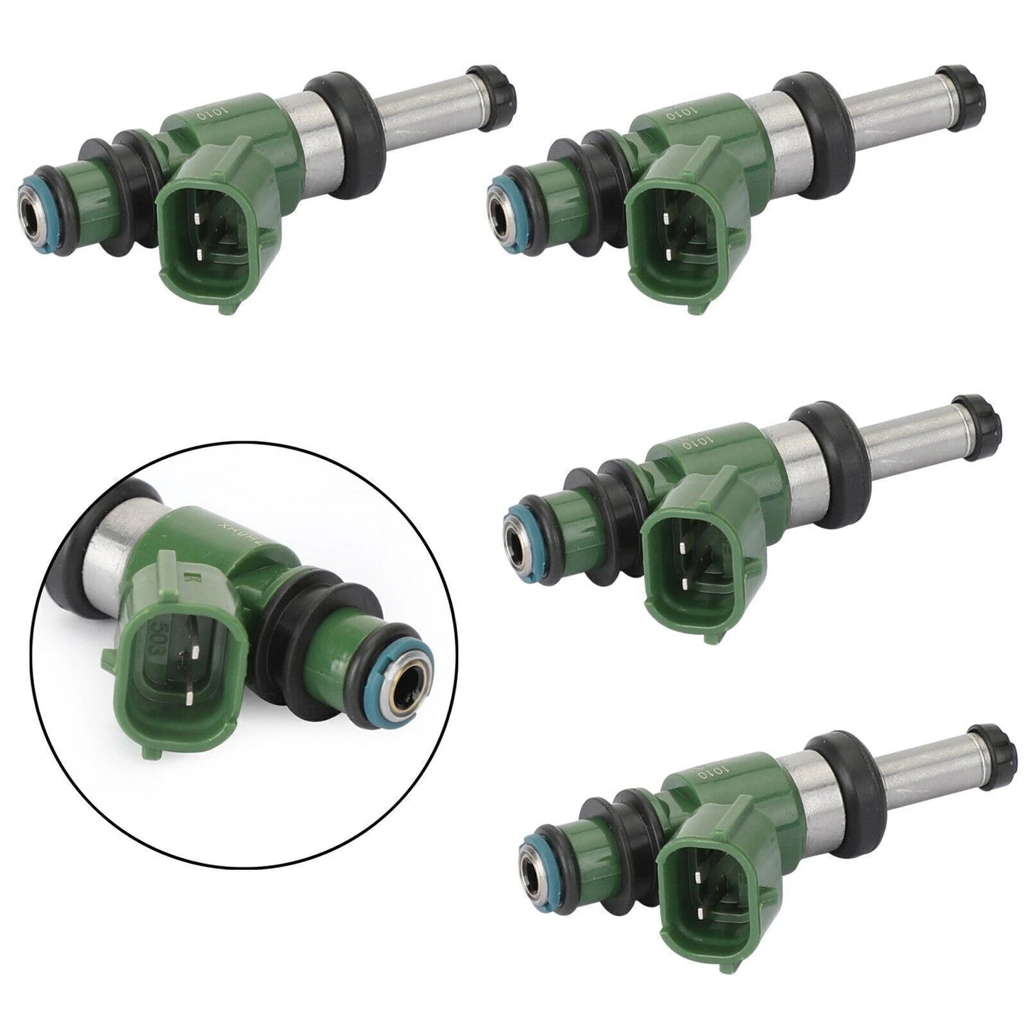 4PCS Fuel Injectors for YAMAHA Grizzly YZ450F 450 550 (2003-2023)
