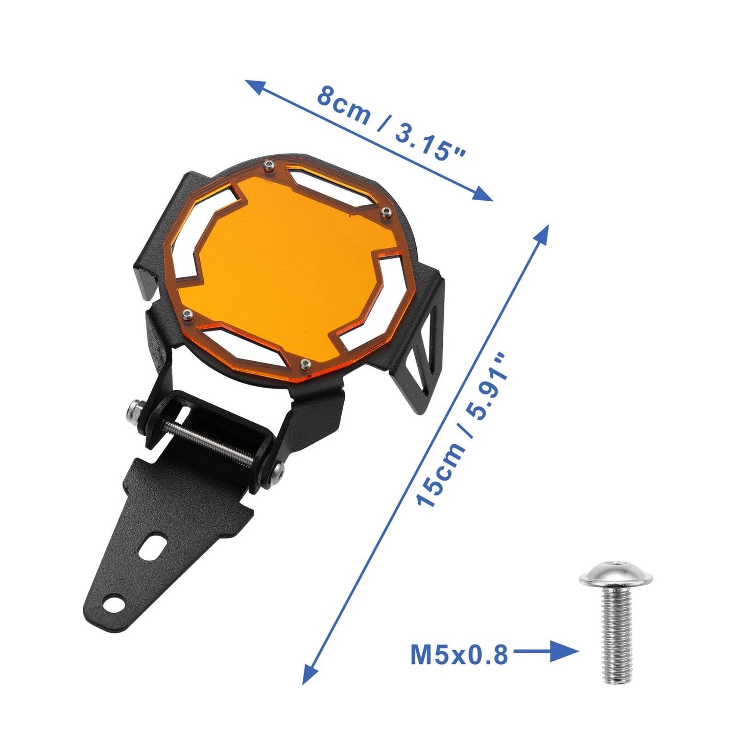 Pair 2 x Motorcycle LED Fog Light Protector for BMW R1200 F800R1250 F850