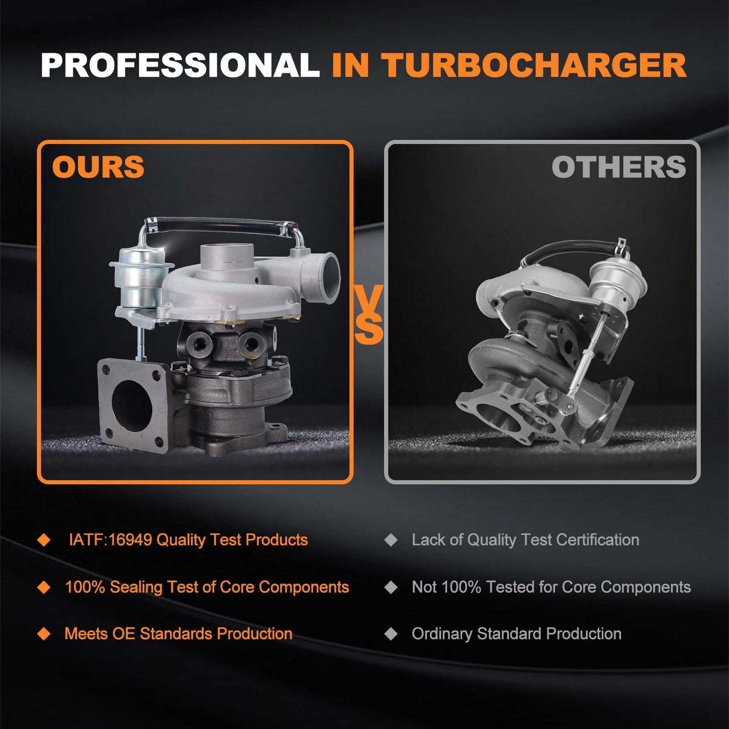 Turbocharger for Holden Rodeo TF 2.8TD 4cyl (1990-2003)