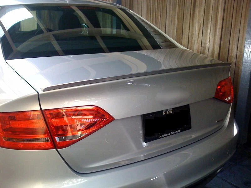 Boot Lip Spoiler for Audi A4 B8 Sedan (2009-2012)