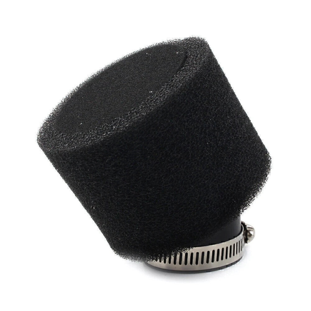42mm Angled Black Air Filter for ATV Quad Go Kart CRF XR Pit Dirt Bikes