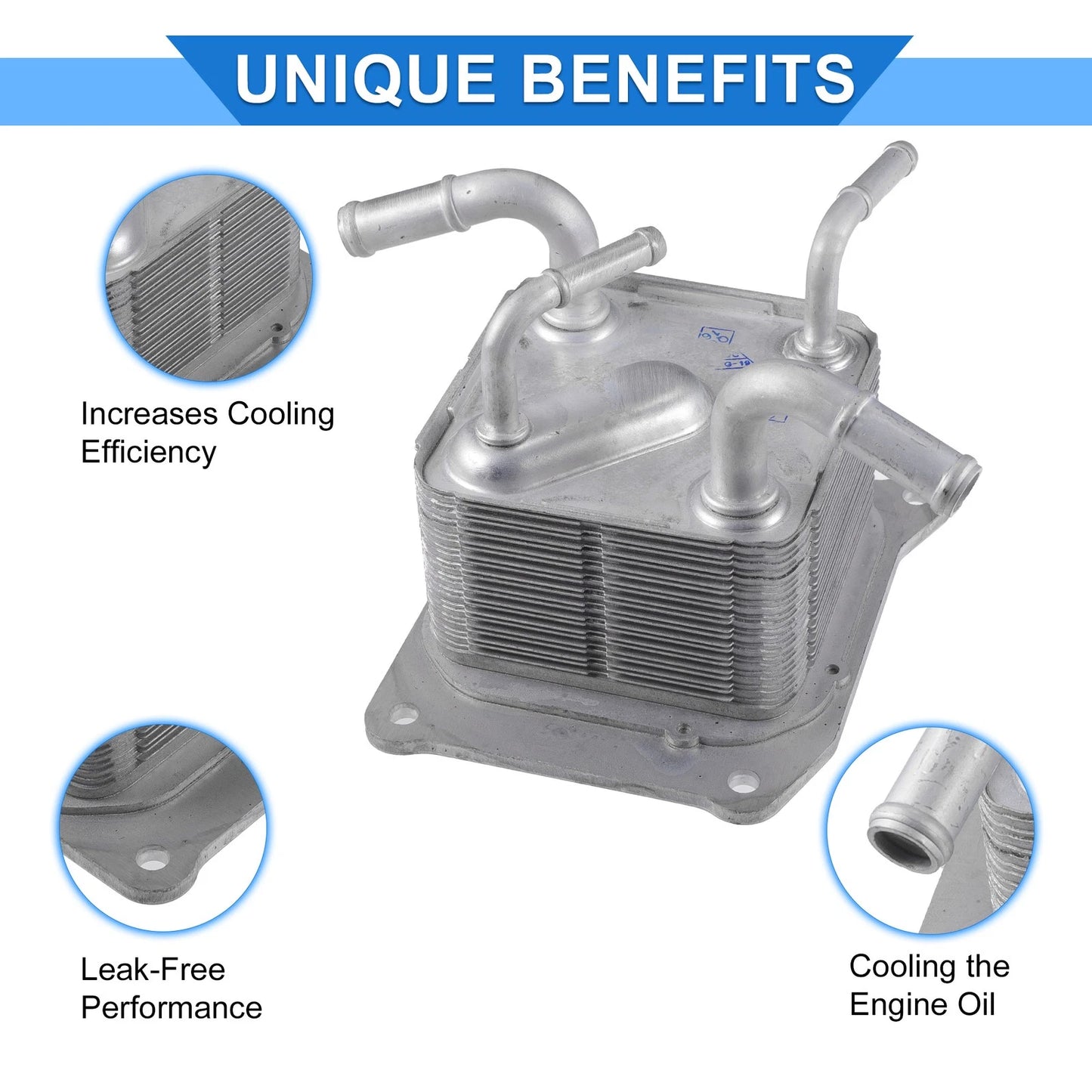 Engine Oil Cooler & Seals for Nissan Versa Note (2014-2019)