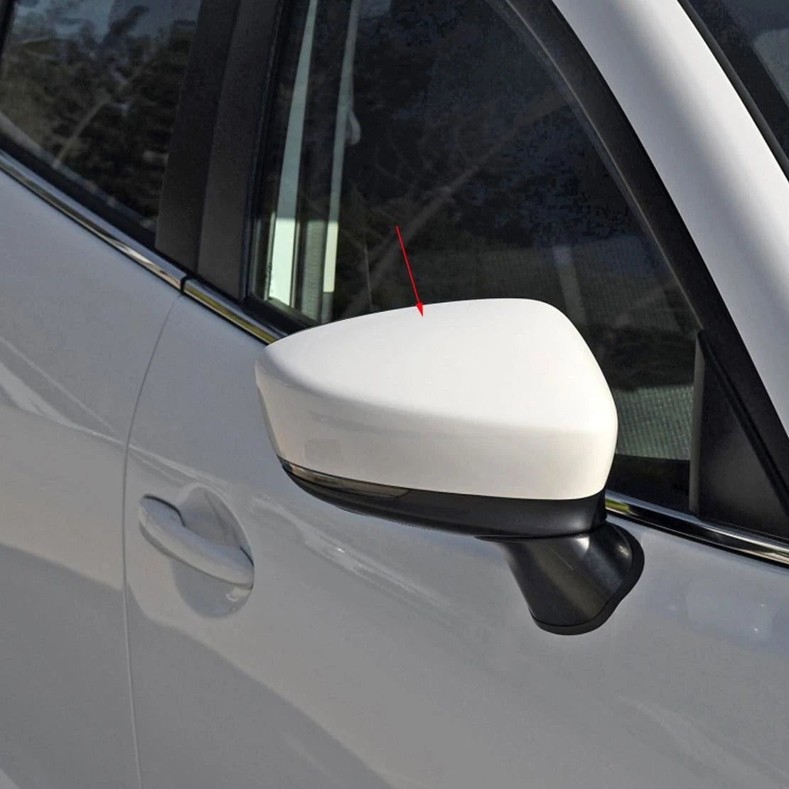 Right Rear View Mirror Guard Cover for Mazda 3 (2017-2019)