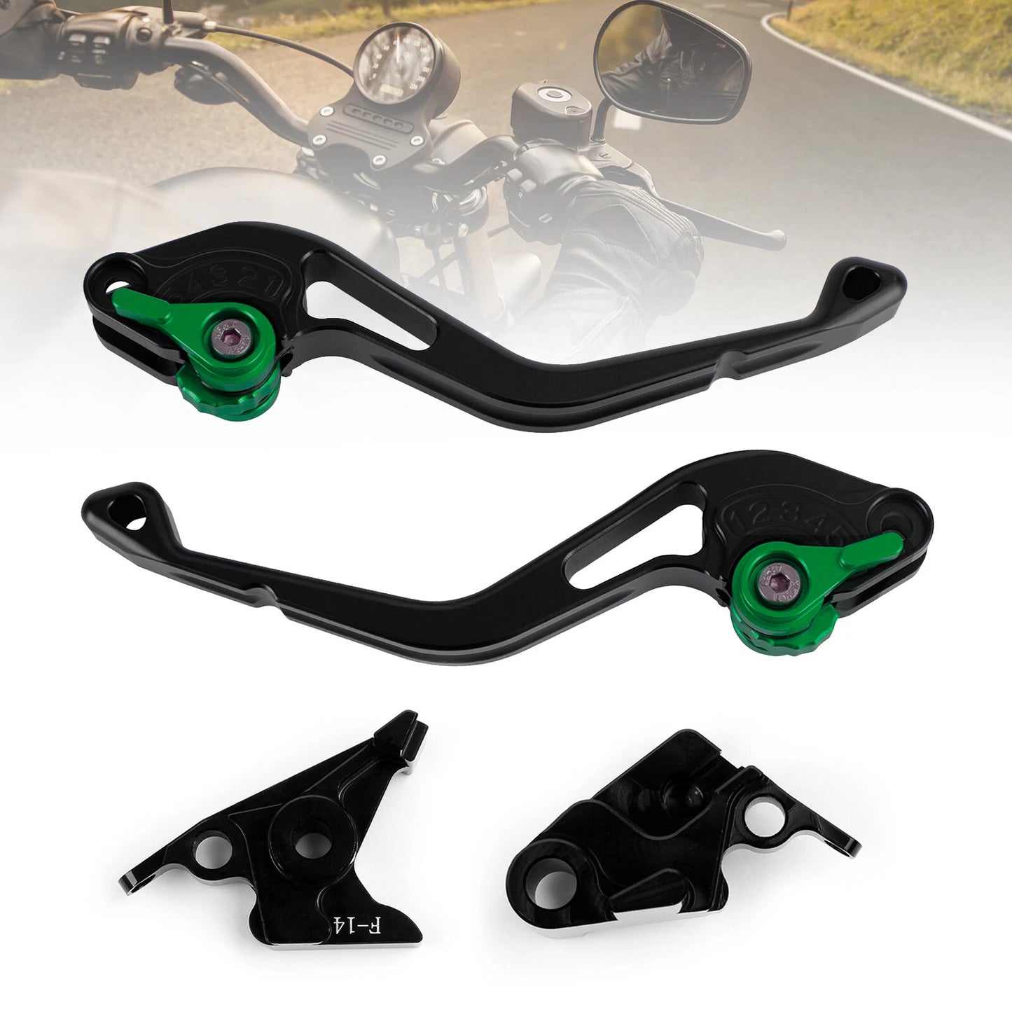 Brake Clutch Lever for Kawasaki ZZR600 ZXR400 Z750S ZX9R ER-5 (1990-2006)