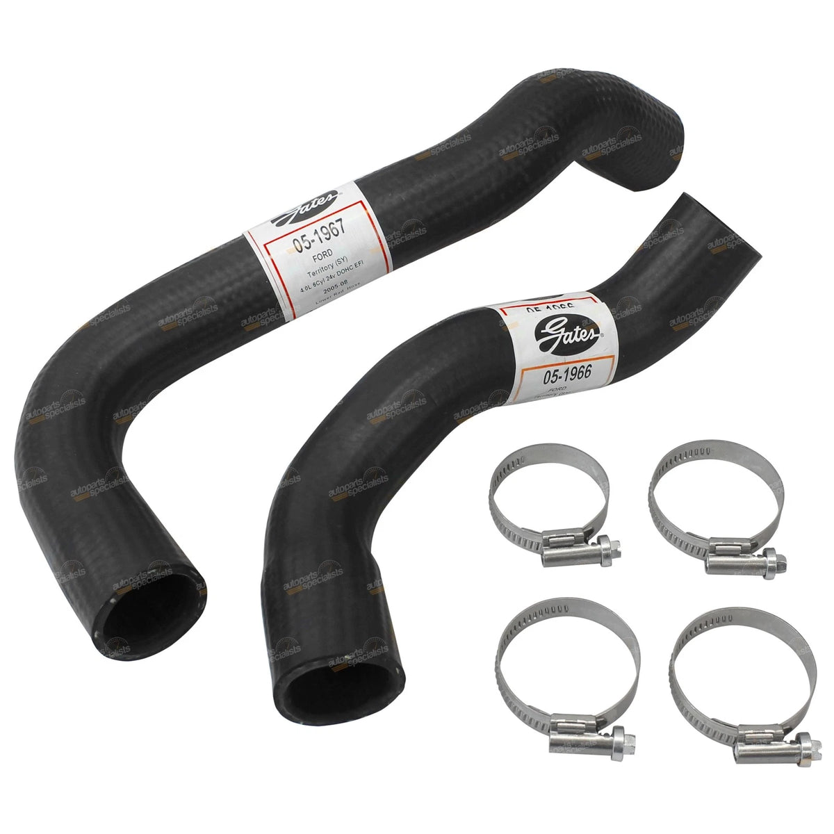Upper & Lower Radiator Hose Kit 4.0L for Ford Territory SX SY (2004-2011)