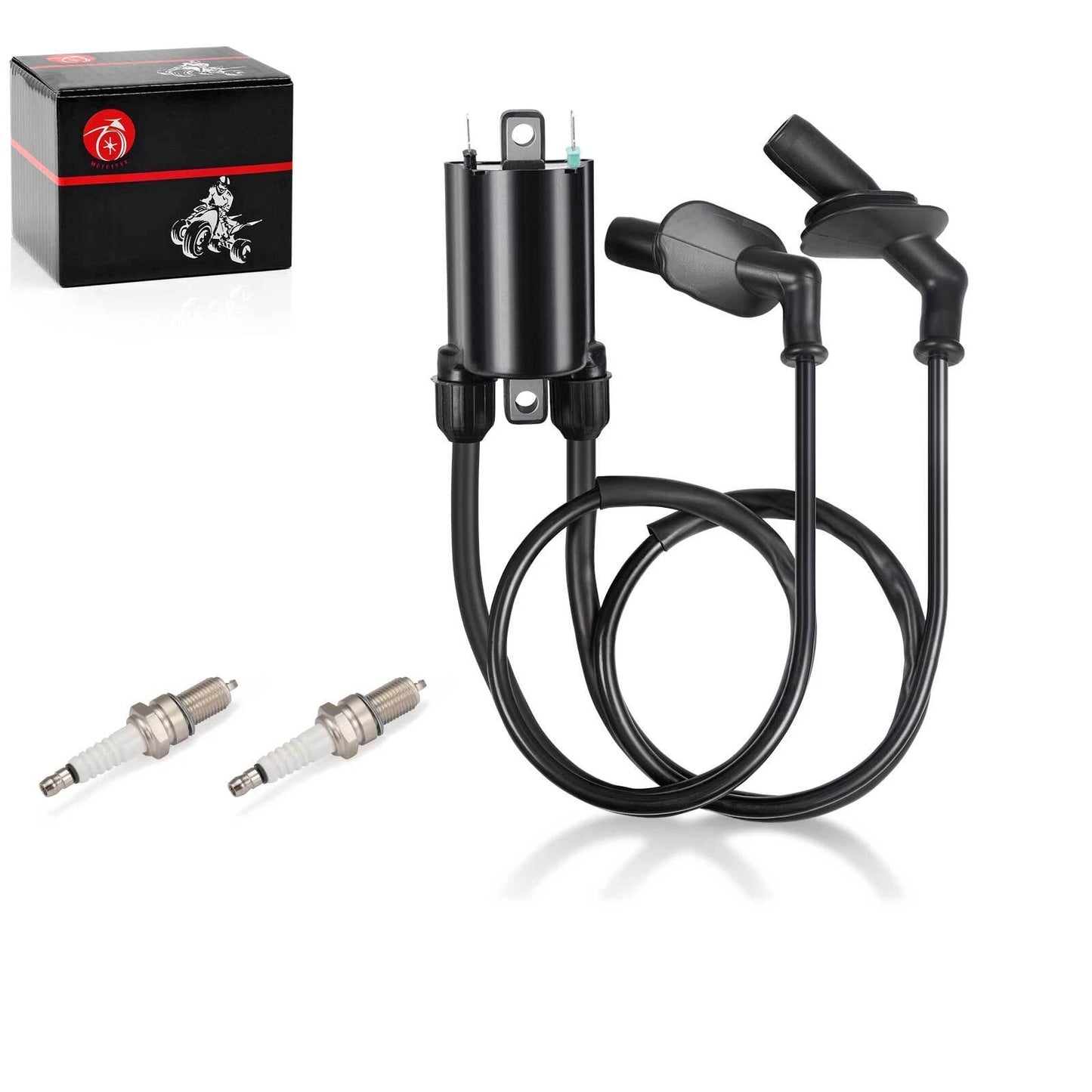 Ignition coil & spark plug + cap for Honda GL1500 Valkyrie 1500 (1988–2004)