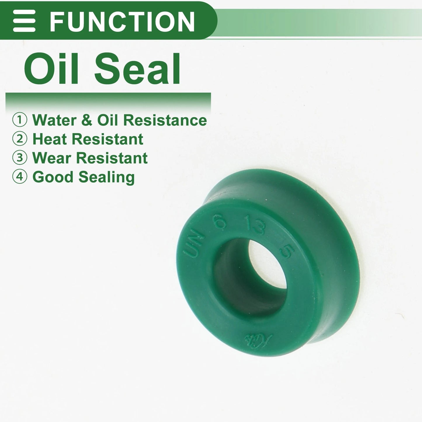 Oil Seal / 6x13x5mm / Seal Ring Rotary Shaft TPU for Make Model