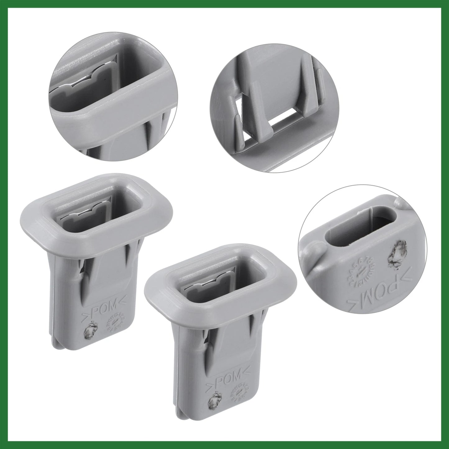 Rear Seat Cushion Pad Clips Set for Mercedes-Benz A220 (2019-2021)