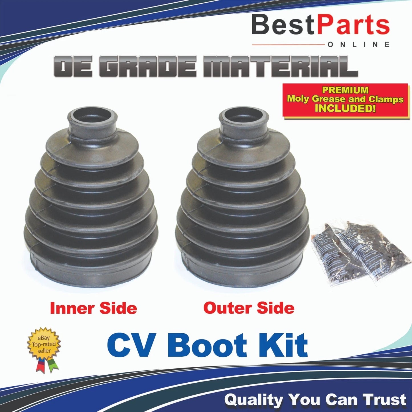 CV Axle Boot Kit 4WD Front for Ford F-150 (1997–2002)