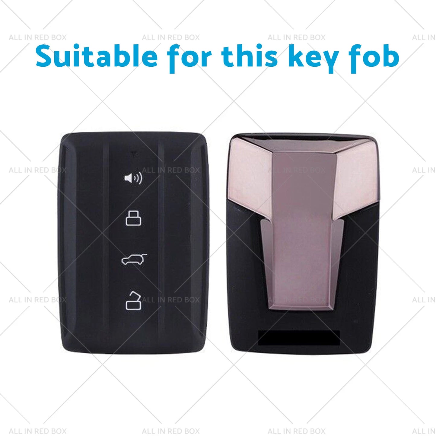 PC+Leather Key Fob Cover for Great Wall GWM Wey Tank 300 (2021-2023)