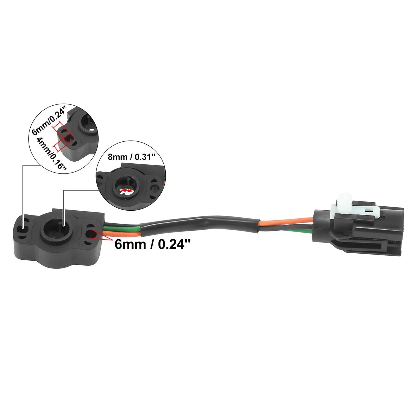 Throttle Position Sensor for Ford F-150, F-250, F-350, Bronco (2004-2008)