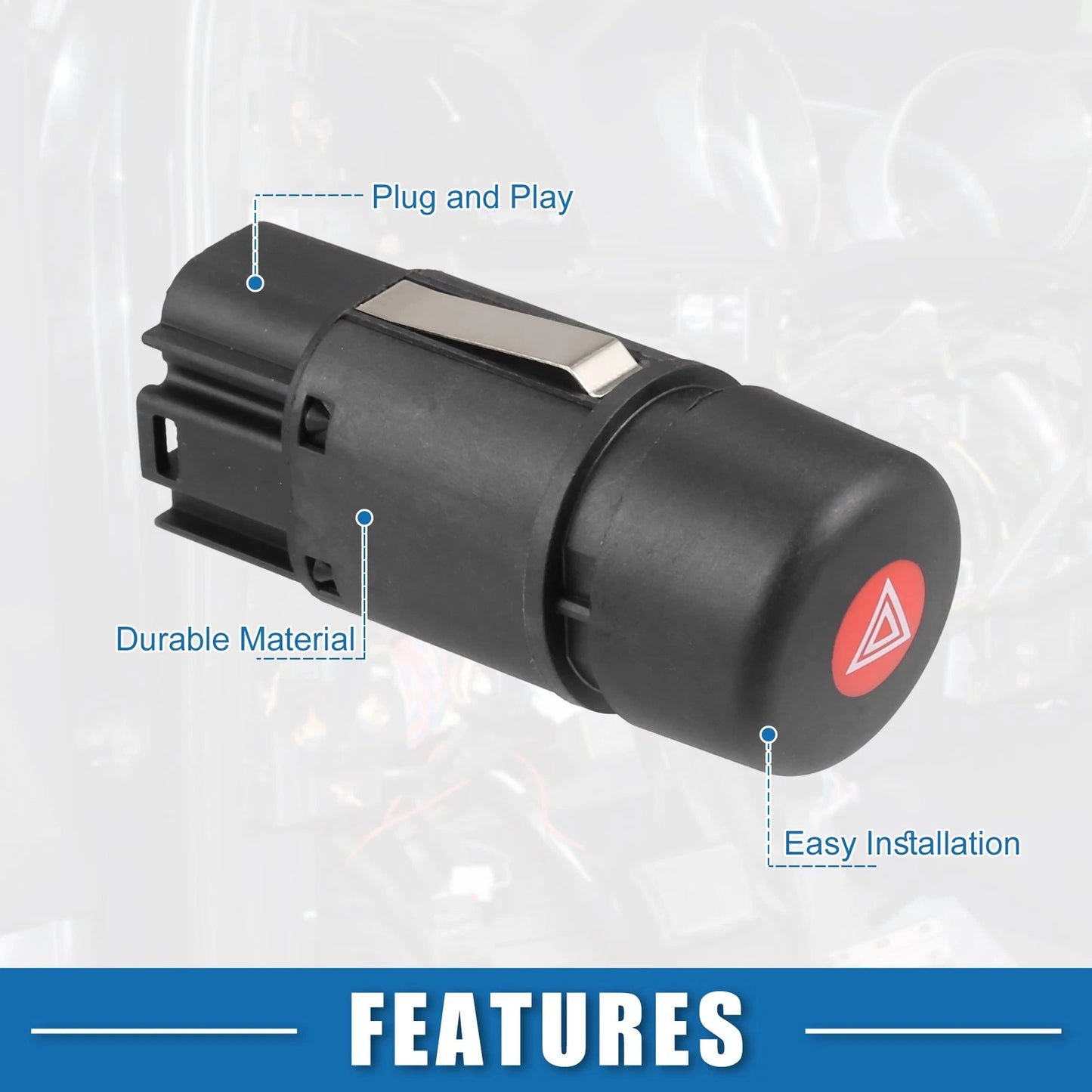 Warning Indicator Switch for Ford Transit MK6 (2000-2006)