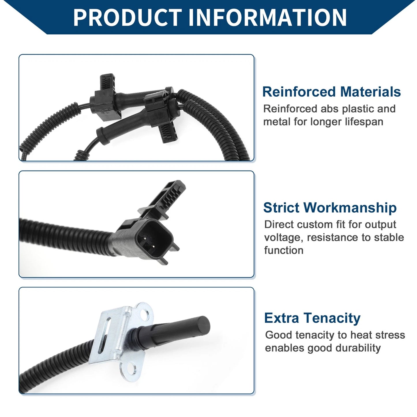 ABS Wheel Speed Sensor for Chevrolet Silverado (Rear Right)