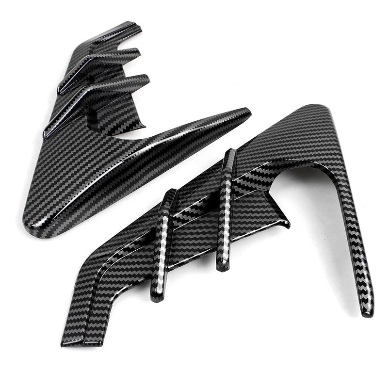 Carbon Fiber Style Side Fender Trim for Tesla Model 3 Y (2021)
