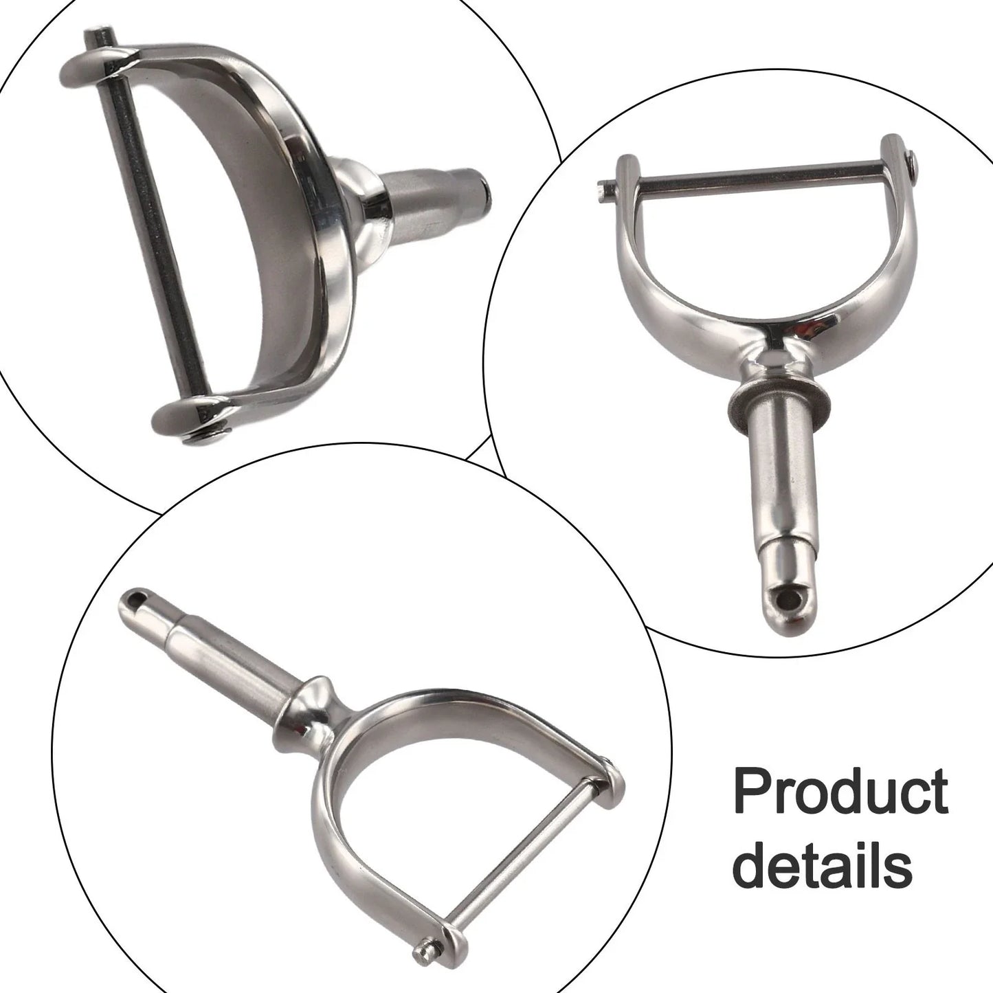 Marine Grade 316 Stainless Steel Oarlock Sockets for Boat Paddle Holders