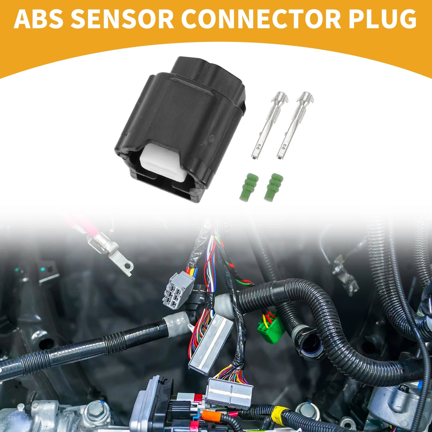 Pin ABS Sensor Connector Plug for Nissan
