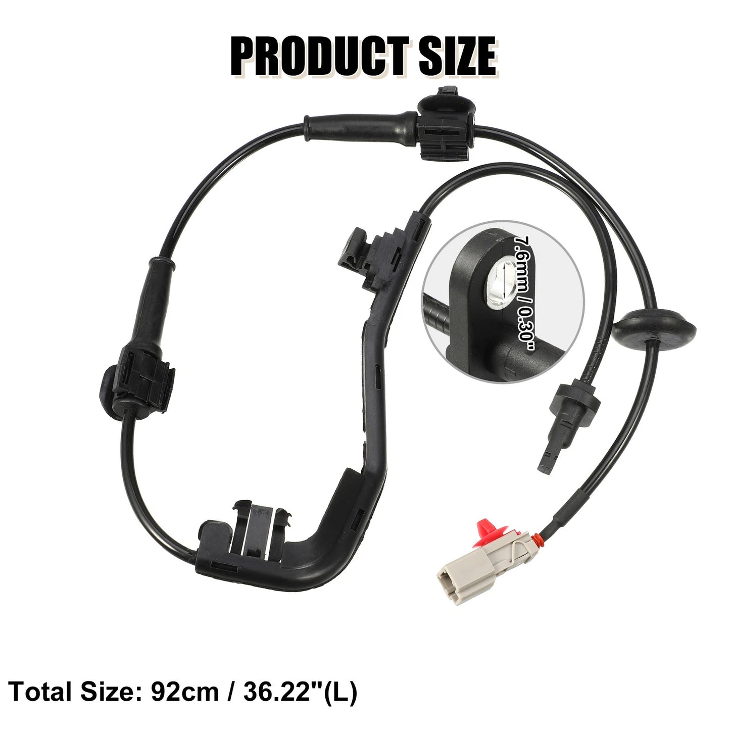 ABS Wheel Speed Sensor Rear Left for Honda City (2003-2008)
