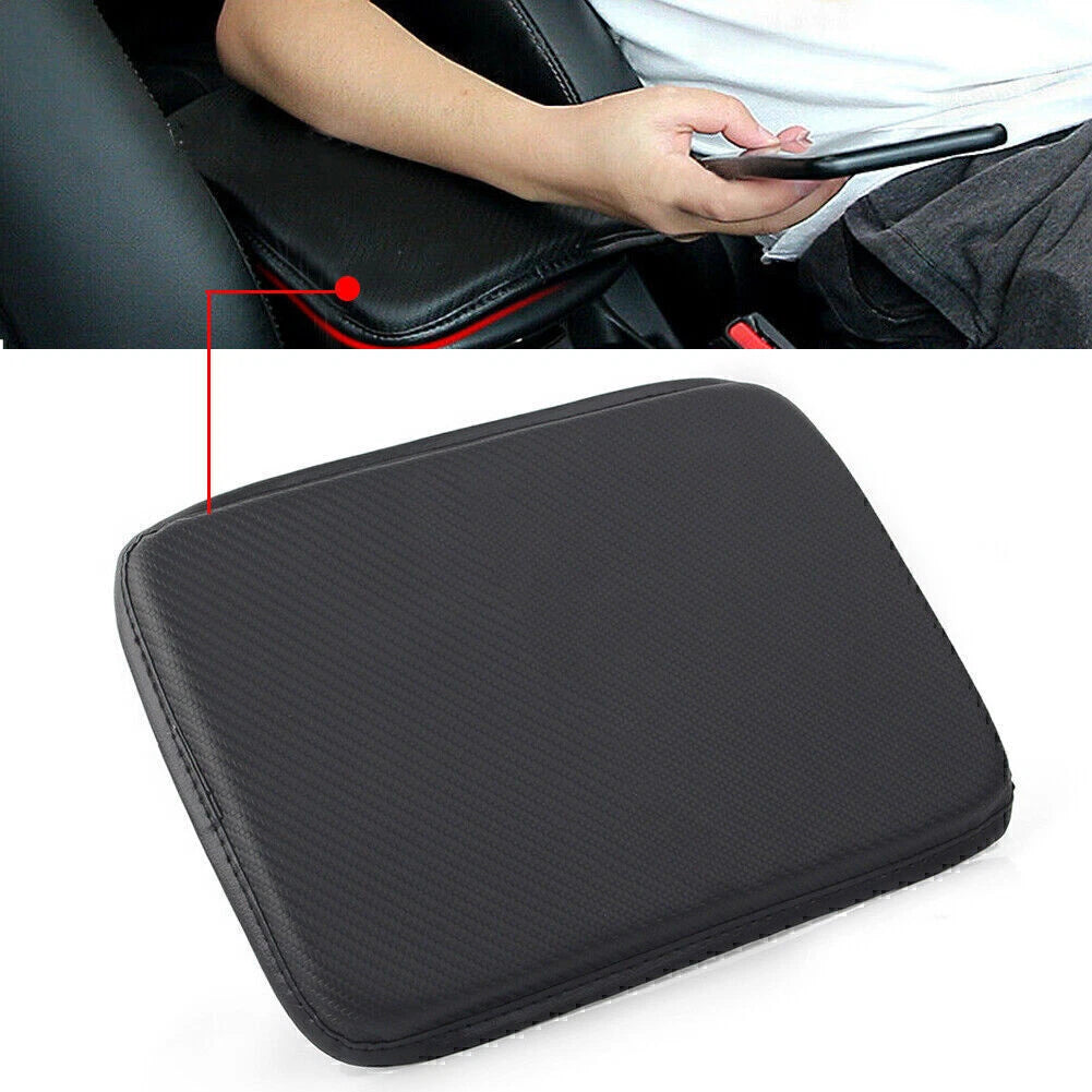 NISMO Carbon Fiber Center Console Armrest Cushion Mat Pad Cover for JDM Cars
