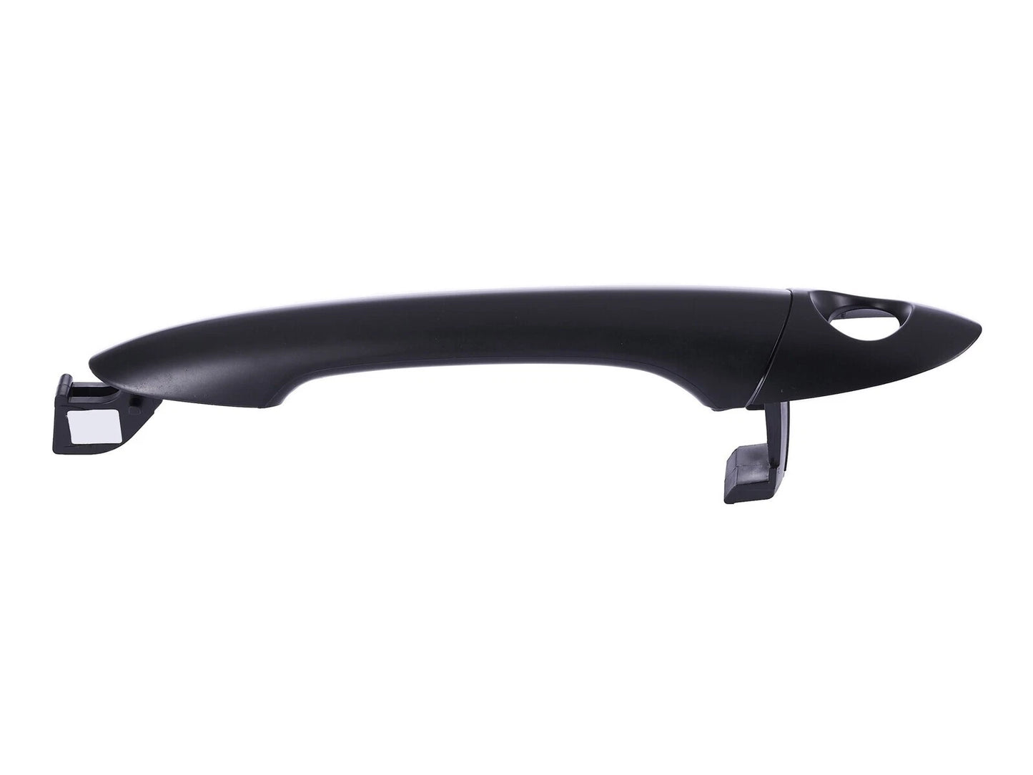 Front Right Outer Door Handle Black with Keyhole for Hyundai Sonata (2010-2014)
