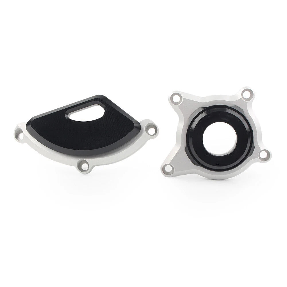 Black Engine Case Protector Cover for Kawasaki Z900 (2016-2019)