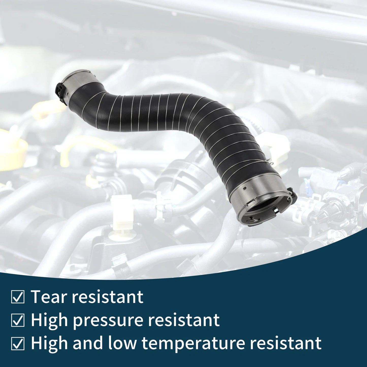 Radiator Hose for BMW 1 Series F20 (2011-2019) Rubber 1Pc
