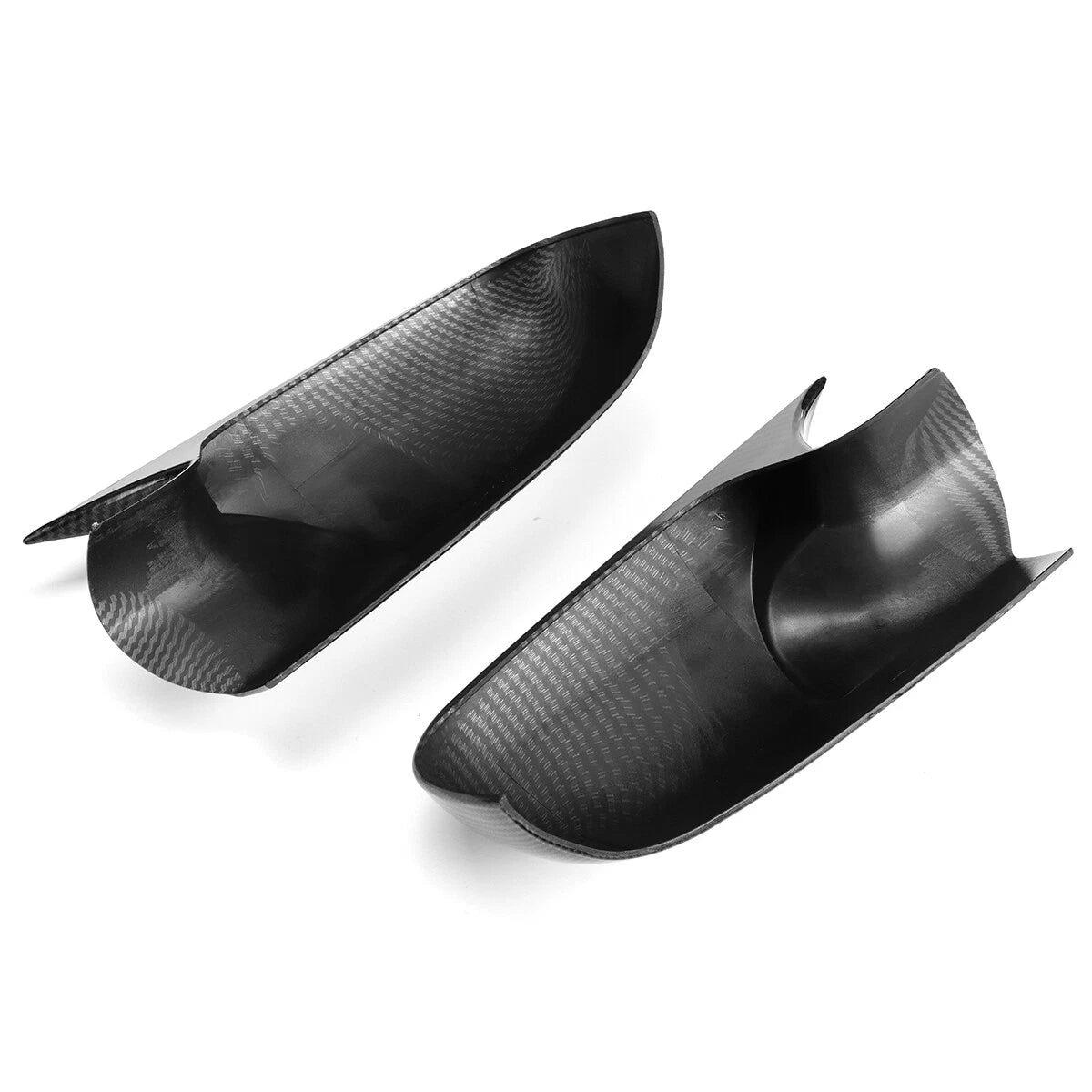 Side Mirror Cover Cap / Carbon Fiber Style / for Renault Megane 2 (2002–2009)