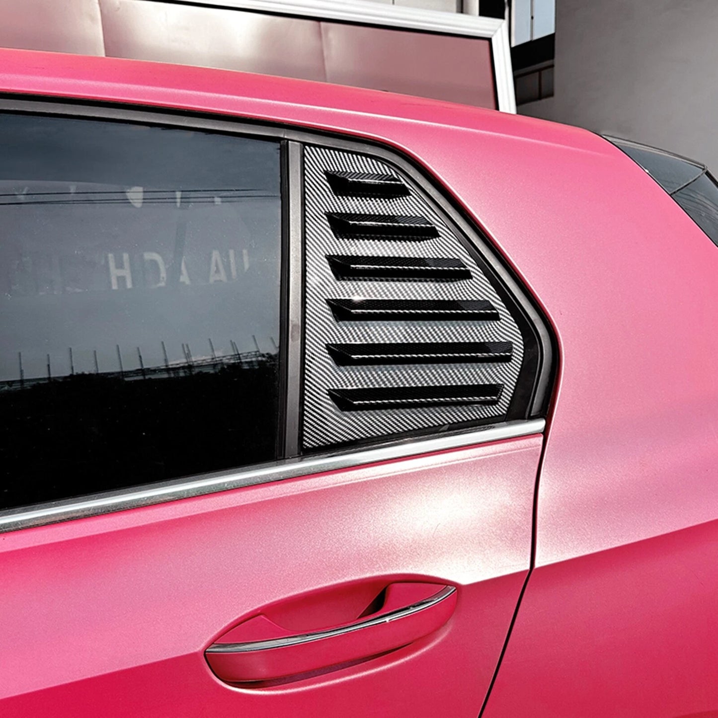 Rear Window Side Louver Trim for Volkswagen Golf 8 MK8 (2020-2023)