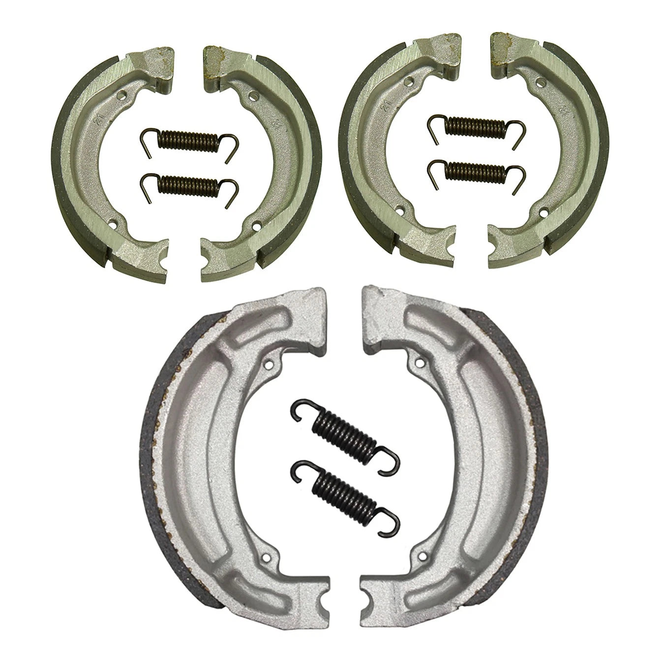 2 x Front & Rear Brake Shoes for Suzuki Quadmaster 50 & Quadsport 50 (2002–2023)