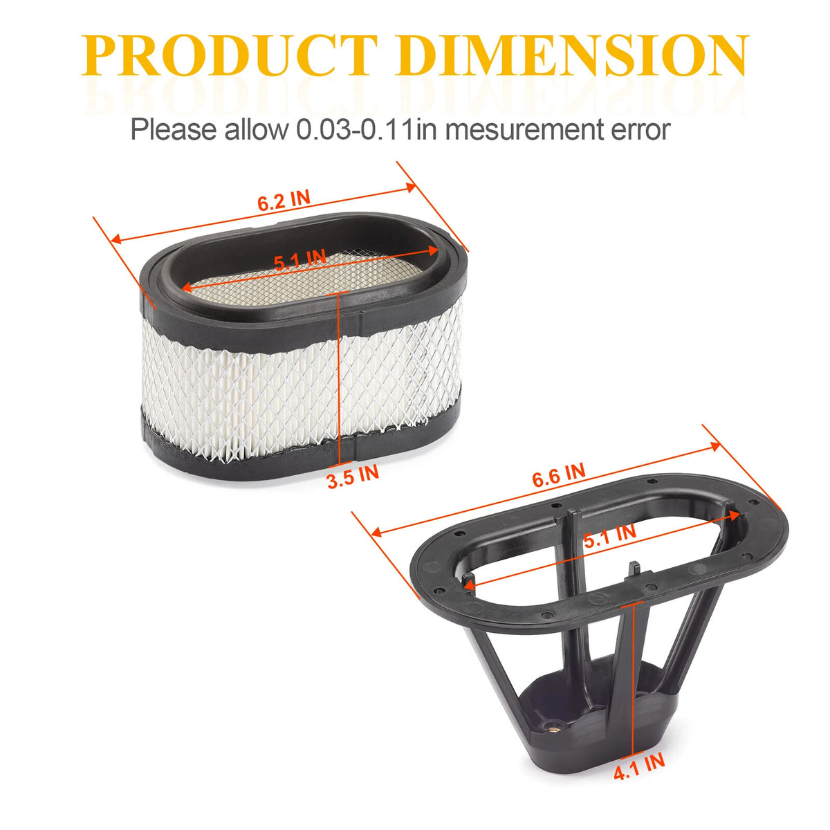 Air Filter with Stand for Polaris Scrambler 400 2X4/4X4 (1995-2002)