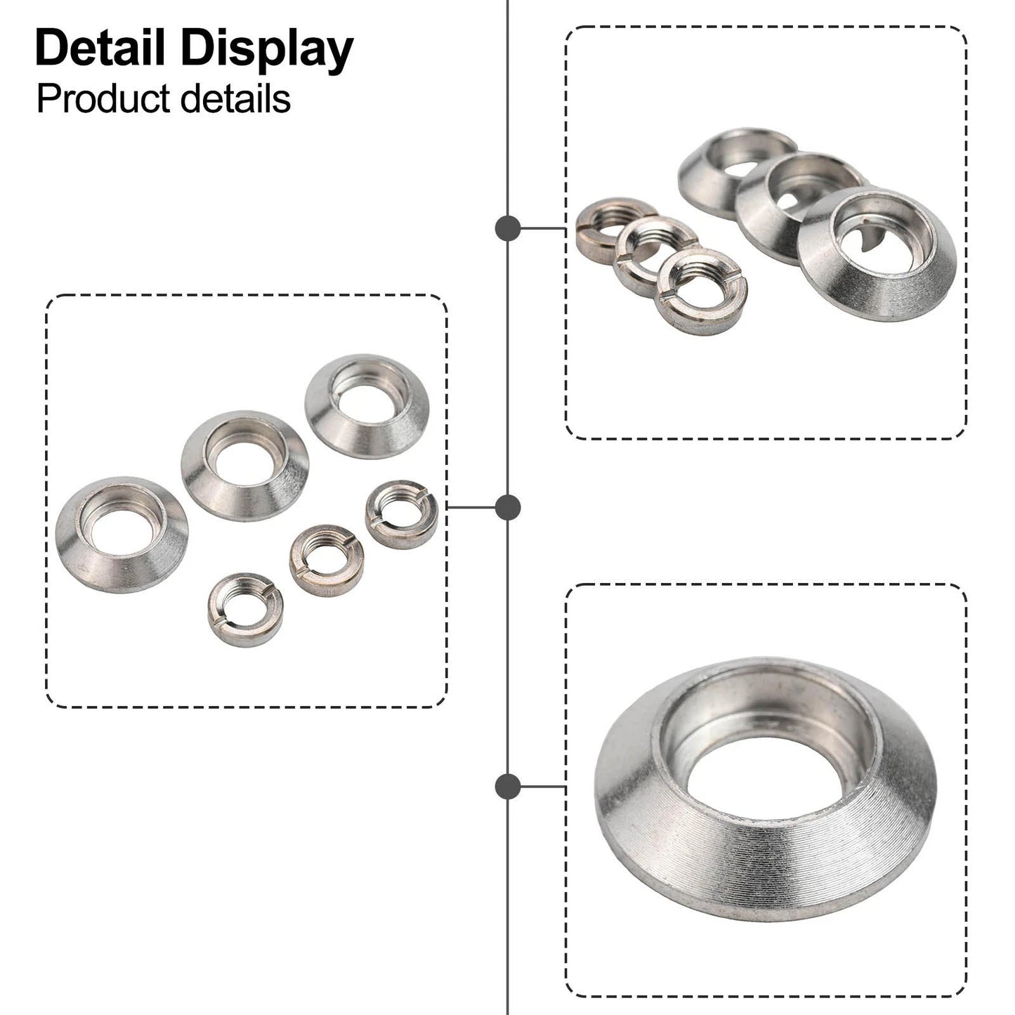 Inclusive Dashboard Control Bezels & Nuts Package for Jeep CJs (1972–1986)
