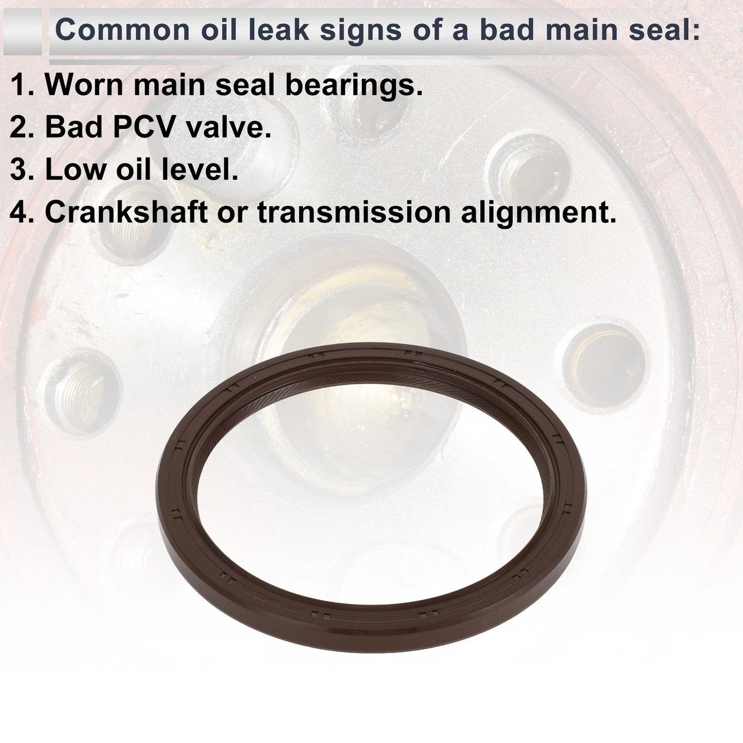 Rear Crankshaft Oil Seal for Toyota 4Runner Tacoma (1996-2002)