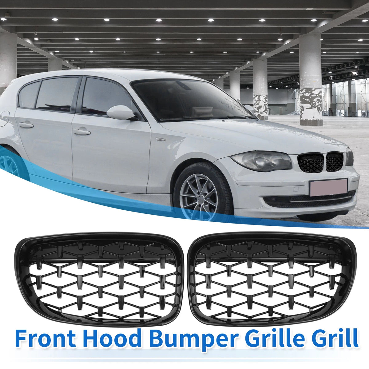 Grilles Black for BMW 128i 135i 135is 1 Series M